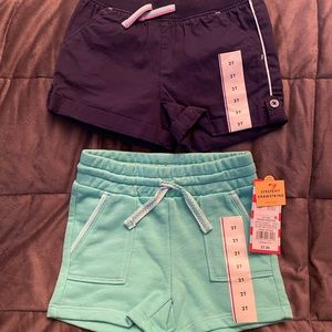 Cat and Jack girls shorts set